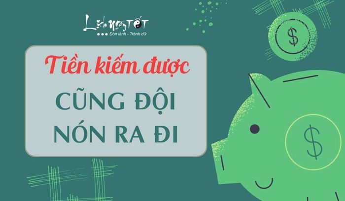 Có thể kiếm được tiền nhưng đừng để nó làm hại chính mình.