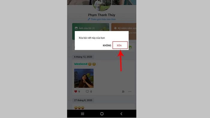 Hướng dẫn xóa ảnh Zalo trên điện thoại iOS