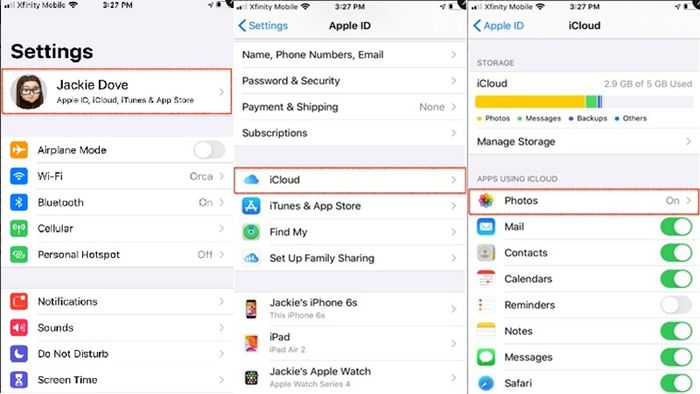 Hướng dẫn hủy đồng bộ ảnh iCloud trên iPhone