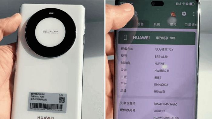 Huawei Enjoy 70X: Mẫu smartphone đột phá từ Huawei