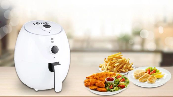 Có nên chọn nồi chiên không dầu Ferroli? Câu trả lời là có, nếu bạn tìm kiếm một sản phẩm chất lượng với giá cả phải chăng, đáp ứng nhu cầu nấu nướng đa dạng và lành mạnh.