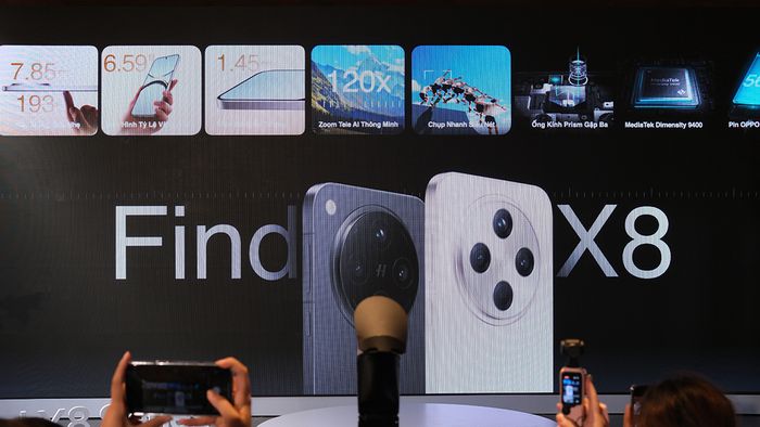 OPPO Find X8 sở hữu nhiều tính năng nổi bật