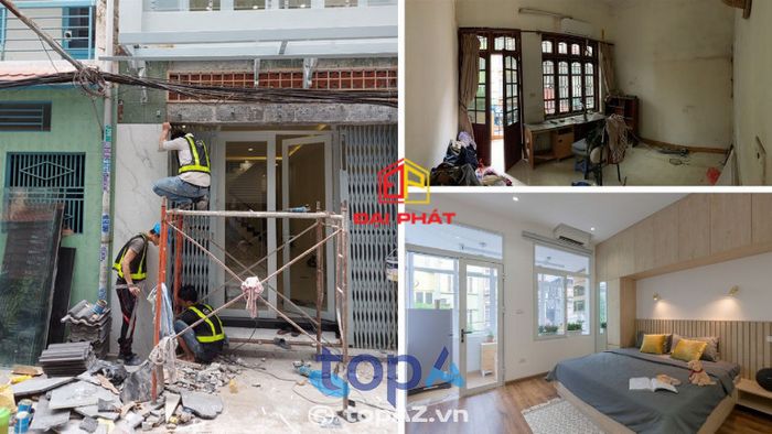 Đơn vị sửa chữa, cải tạo nhà Đại Phát tại H. Bình Chánh