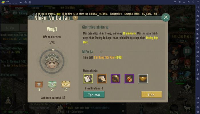 Khám phá những mẹo và thủ thuật tuyệt vời cho game thủ khi chơi Võ Lâm Truyền Kỳ 1 Mobile trên PC với BlueStacks.