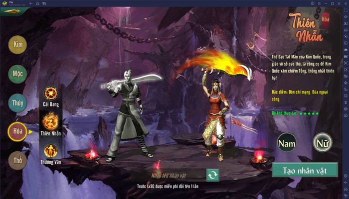 Hướng dẫn cho người mới chơi Võ Lâm Truyền Kỳ 1 Mobile trên PC qua BlueStacks