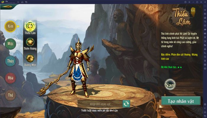 Hướng dẫn dành cho người mới bắt đầu chơi Võ Lâm Truyền Kỳ 1 Mobile trên PC với BlueStacks