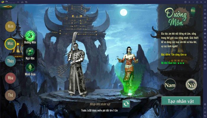 Hướng dẫn cho người mới chơi Võ Lâm Truyền Kỳ 1 Mobile trên PC qua BlueStacks