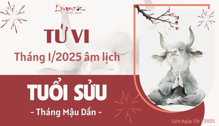 Tử vi tháng 1/2025 tuổi Sửu âm lịch: Những thay đổi đáng chú ý