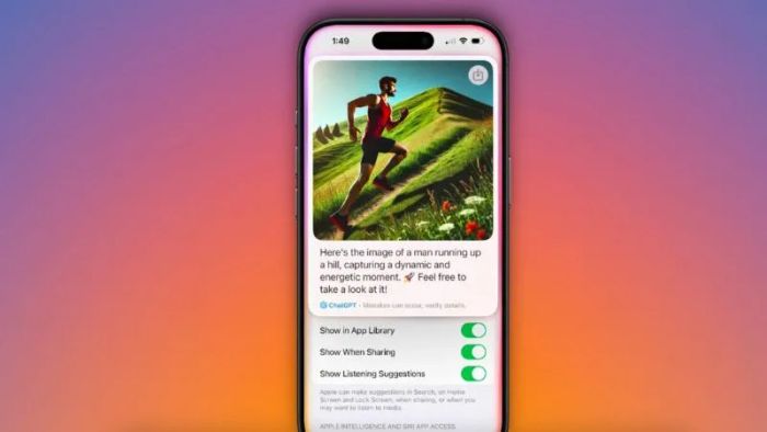 iOS 18.2 tích hợp Chat GPT