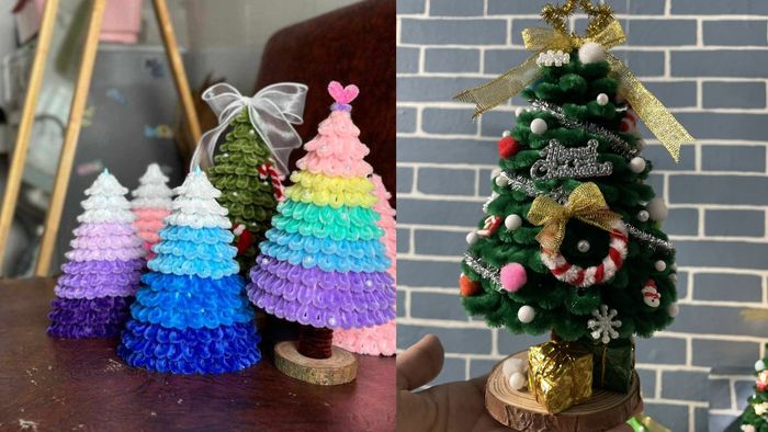 Cách làm cây thông Noel bằng dây thép chắc chắn
