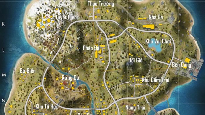 Bản đồ Free Fire mới nhất hiện nay