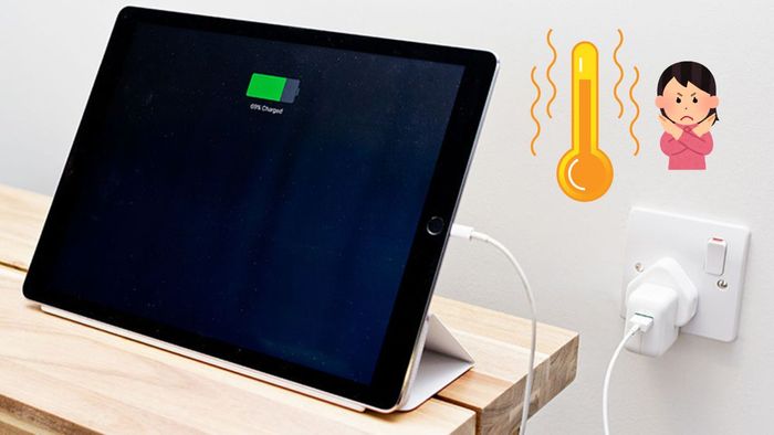 Không sạc pin ở môi trường có nhiệt độ quá cao hoặc quá thấp