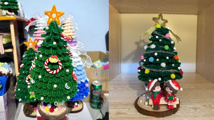 Cách tạo cây thông Noel từ dây thép dễ dàng tại nhà