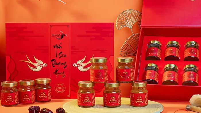 Quà Tết yến sào với thiết kế đẹp mắt, ấn tượng