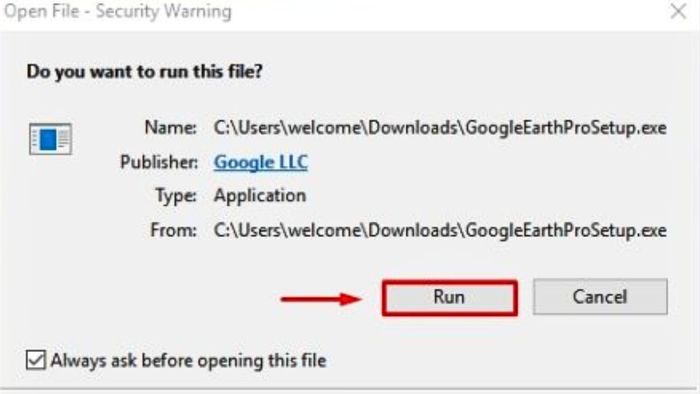 Hướng dẫn tải Google Earth Studio trên máy tính - bước 2