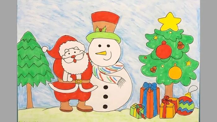 Những ý tưởng thiết kế tranh Noel độc đáo và đầy ý nghĩa