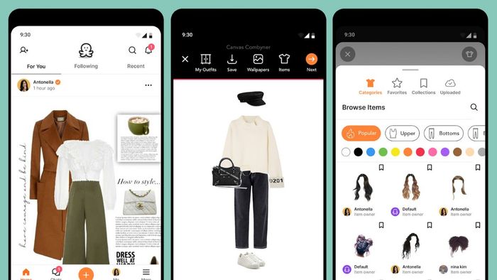 Outfit Ideas & Outfit Creation - một ứng dụng phối đồ thời trang tuyệt vời