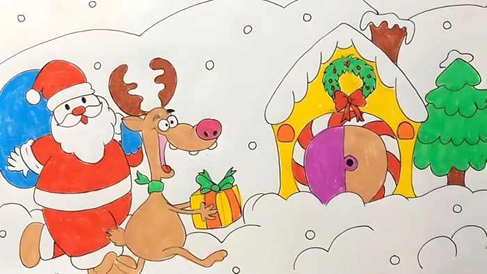 Lý do tranh Noel trở thành phần không thể thiếu trong mùa lễ hội