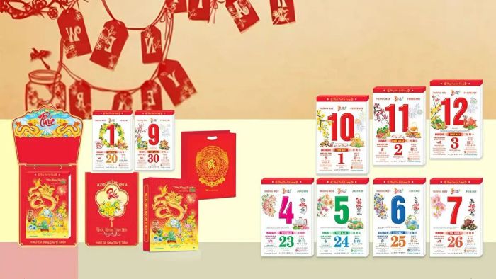 Quà Tết cho công nhân: Lịch Tết thiết thực và ý nghĩa