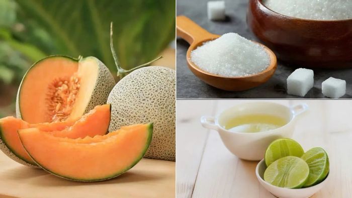 Hướng dẫn chi tiết cách làm mứt dưa lưới truyền thống với nguyên liệu đơn giản