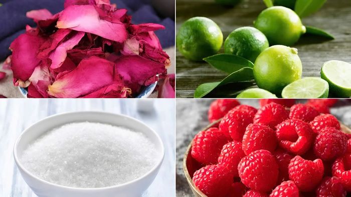 Cách làm mứt hoa hồng khô – Các nguyên liệu cần chuẩn bị