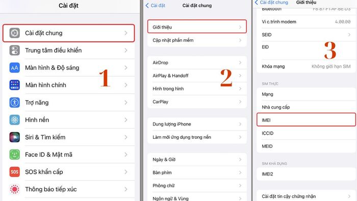 Hướng dẫn kiểm tra iPhone đã Active hay chưa - Bước 1