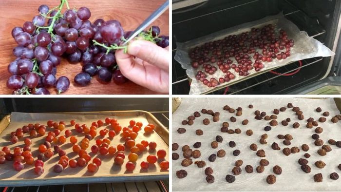 Cách làm mứt nho khô - Bước 3 (Hình minh họa)