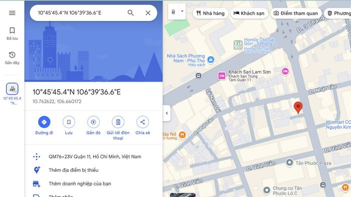 Tọa độ trên Google Maps là gì?