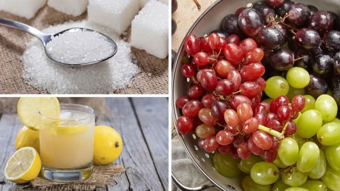 Cách chuẩn bị nguyên liệu và làm mứt nho dẻo