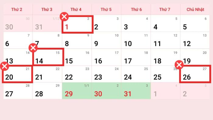 Lịch cắt tóc tháng 1 năm 2025: Những ngày xấu cần tránh