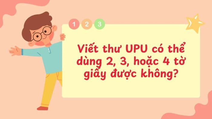 Một số câu hỏi thường gặp về mẫu giấy viết thư UPU 1