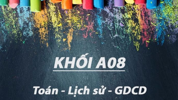 Khối A08 bao gồm những môn học gì?