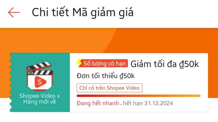 Mã Freeship Shopee chỉ có trên Video