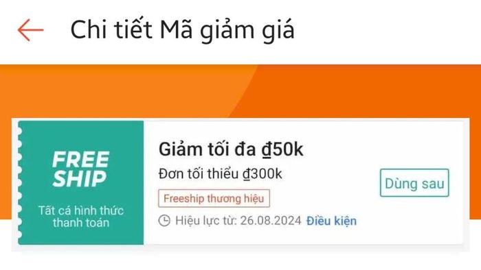 Mã Freeship Shopee Thương hiệu áp dụng cho sản phẩm từ Shopee Mall