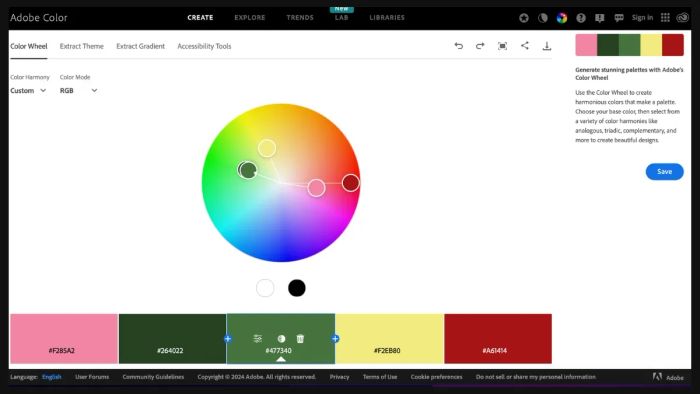 Adobe colors