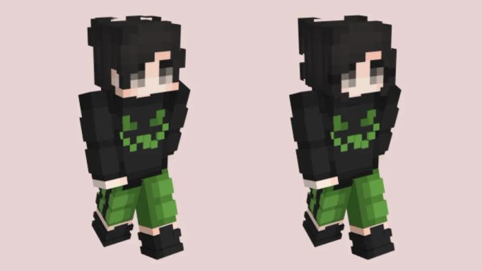 Tải ảnh Skin Minecraft cặp đôi dễ thương