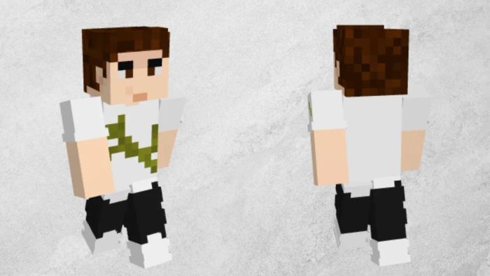 Skin Minecraft nam dễ thương