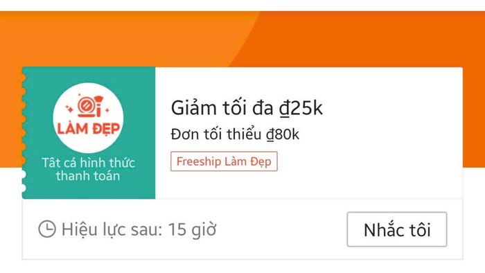 Mã Freeship Shopee dành cho sản phẩm Làm đẹp