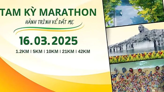 giải marathon 2025: Giải chạy Tam Kỳ Marathon 2025