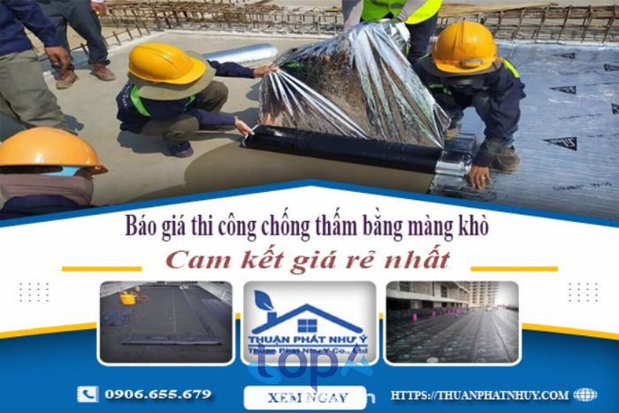 Công ty chống thấm Thuận Phát Như Ý tại Q. Tân Bình