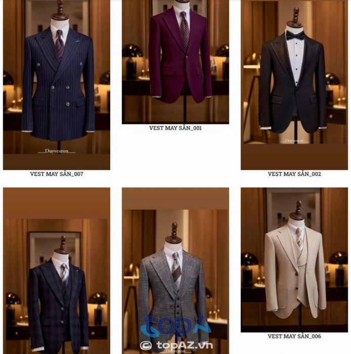 Veston DUY - Thương hiệu vest nam chất lượng