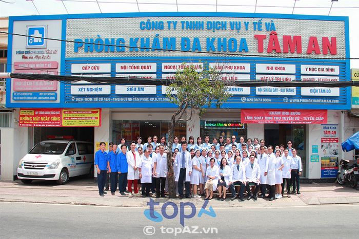 Phòng khám Đa khoa Tâm An Sài Gòn tại Bình Thuận