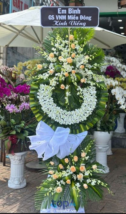 Cửa hàng hoa viếng tại TP. Sầm Sơn