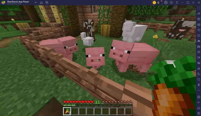 Hướng dẫn và mẹo vặt cho người mới khi chơi Minecraft trên PC qua BlueStacks