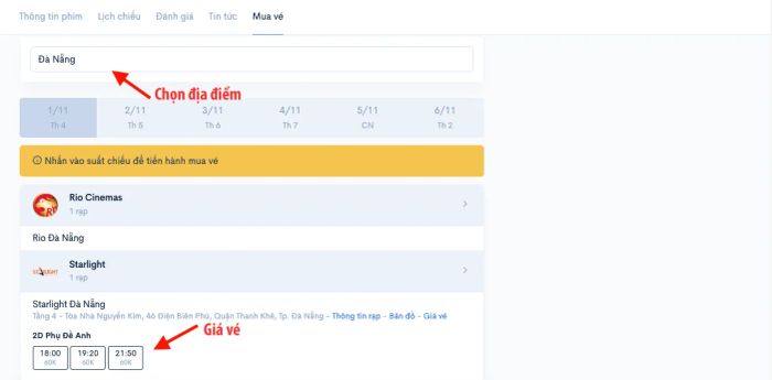 Hãy đặt vé và cập nhật thông tin về giá vé phim Yêu Nhầm Bạn Thân ngay tại trang web của Mytour.