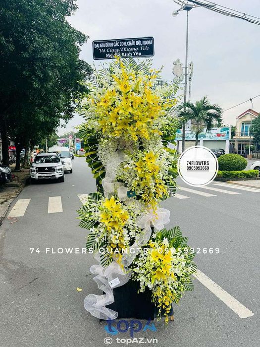 cửa hàng hoa tang lễ tại TP. Đông Hà