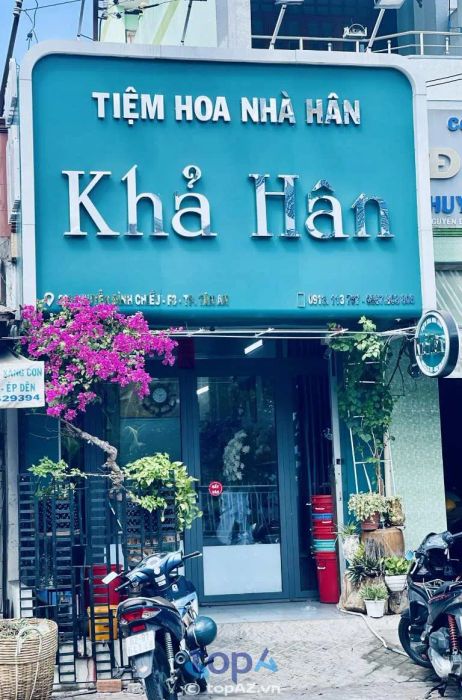 Địa chỉ đặt hoa viếng đám tang tại Tiệm hoa Nhà Hân, TP. Tân An