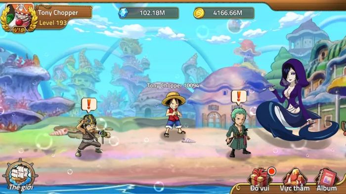 Hướng dẫn chơi game - Tải Hải Tặc Đại Chiến