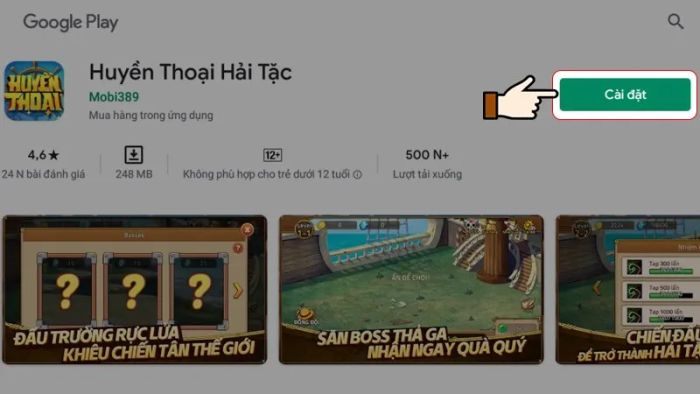 Hướng dẫn tải Hải Tặc Đại Chiến trên PC, máy tính từ BlueStacks