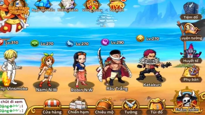 Hướng dẫn chơi game - Tải Hải Tặc Đại Chiến